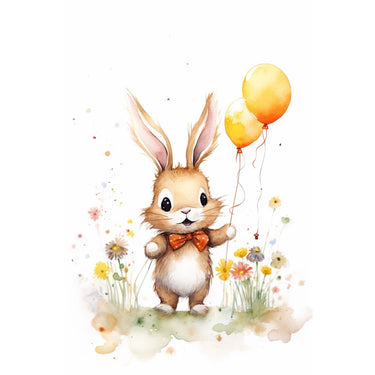 Vintage Bunny Canvas